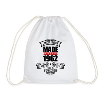 Made in 1962 Vintage Limited Edition 60 Years - Turnbeutel - Weiß - Vorne