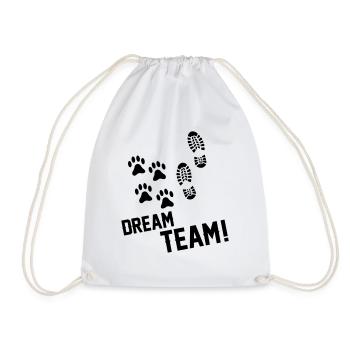 dream team - Turnbeutel - Weiß - Vorne