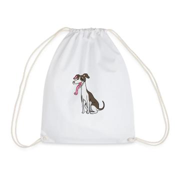 Kawaii Whippet - Sac de sport léger - blanc - Devant