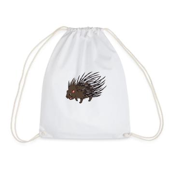 Épine de l’arbre Kawaii - Sac de sport léger - blanc - Devant