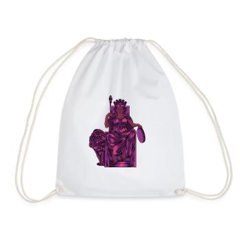 Phrygian goddess - Cybele - Drawstring Bag - white - Front