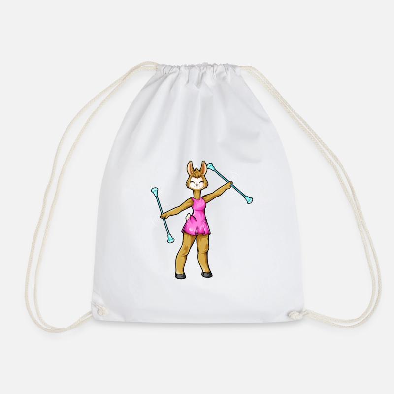 Lama virevoltant - Sac de sport léger - blanc