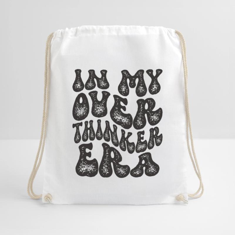 Dans mon ère Overthinker Overthink Sac de sport léger
