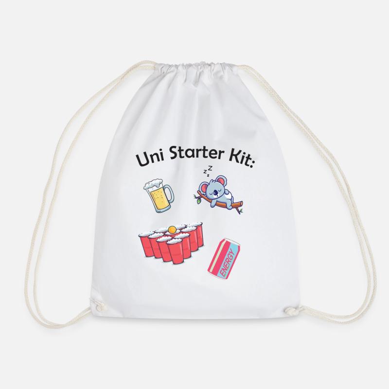 Uni Starterpack - Turnbeutel - Weiß