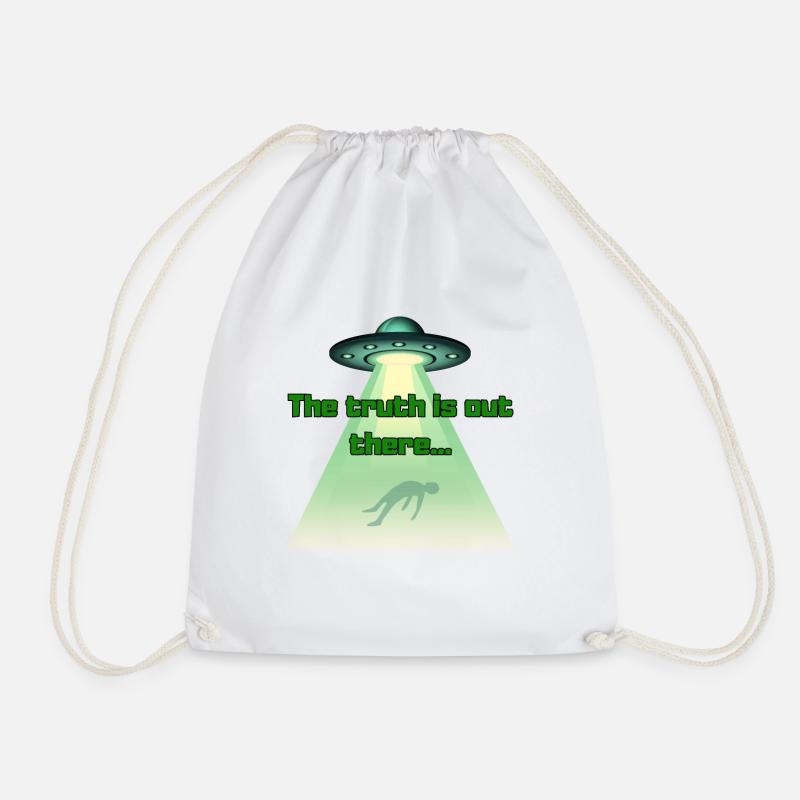 The truth is out there... - Drawstring Bag - white
