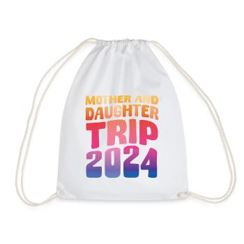 Voyage Mère Et Fille 2024 - Sac de sport léger - blanc - Devant
