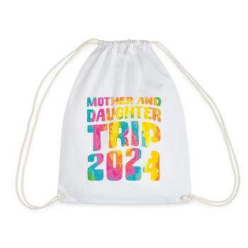 Voyage Mère Et Fille 2024 - Sac de sport léger - blanc - Devant