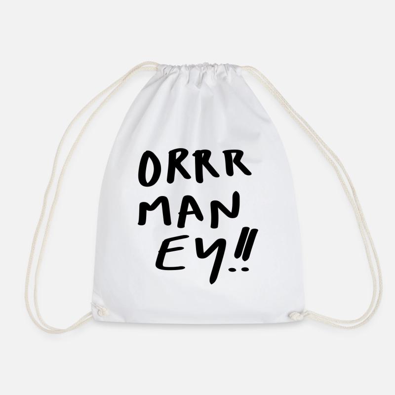 Orrrr man ey - Turnbeutel - Weiß