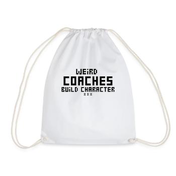 D’étranges entraîneurs forment des entraîneurs de caractère - Sac de sport léger - blanc - Devant