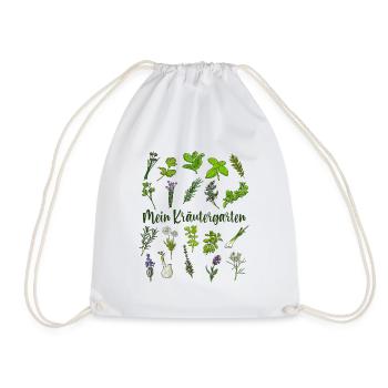 My Herb Garden - Herbs - Drawstring Bag - white - Front