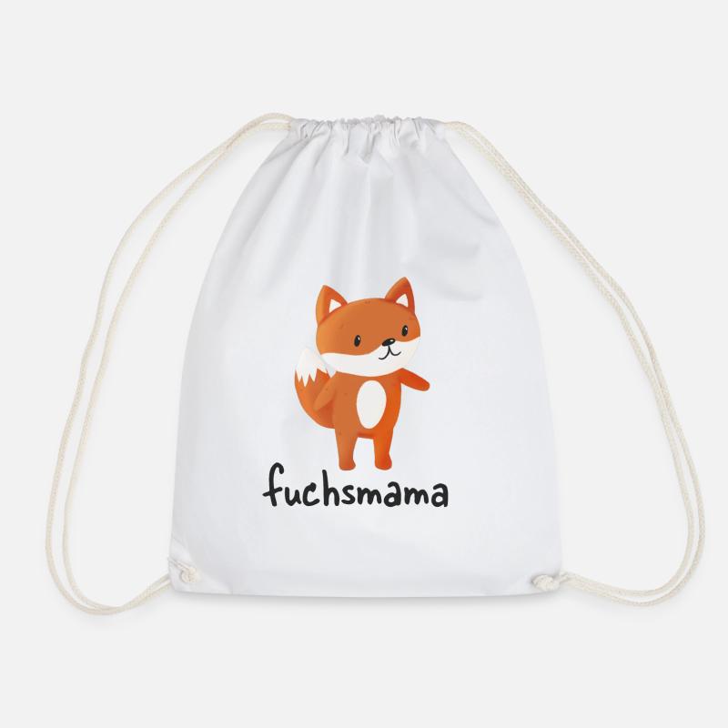 Fuchsmama - Turnbeutel - Weiß