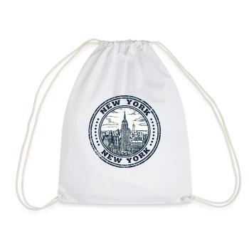 Skyline de New York, États-Unis - Sac de sport léger - blanc - Devant