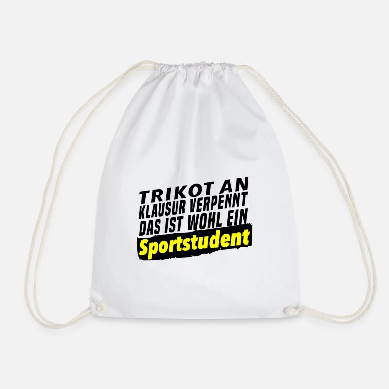 Sportstudent - Turnbeutel - Weiß