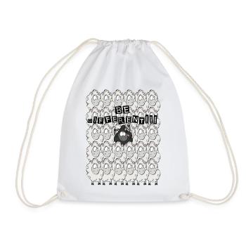 brebis galeuse - Sac de sport léger - blanc - Devant