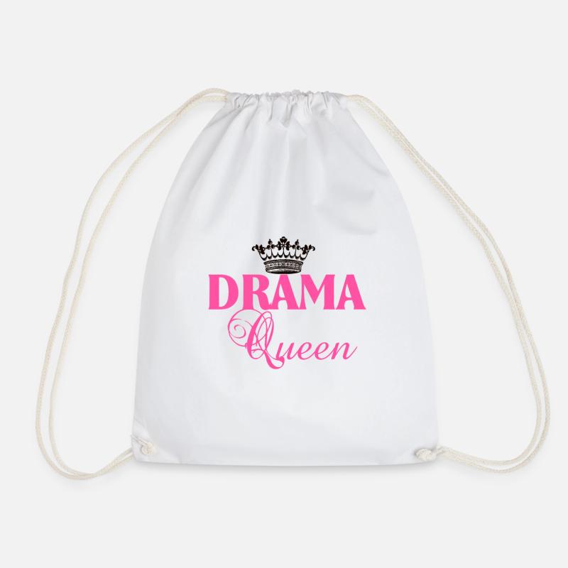 Drama Queen - Turnbeutel - Weiß