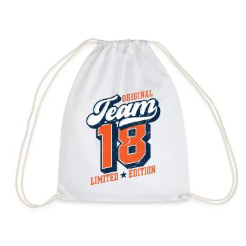 Original Team 18 - Limited Edition - Drawstring Bag - white - Front
