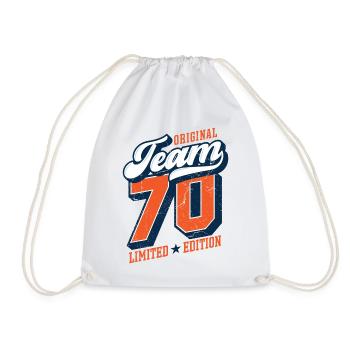 Original Team 70 - Limited Edition - Drawstring Bag - white - Front