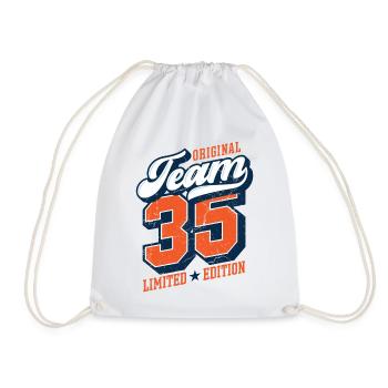 Original Team 35 - Limited Edition - Drawstring Bag - white - Front