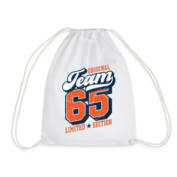 Original Team 65 - Limited Edition - Drawstring Bag - white - Front