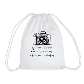 Photography Beyond Techinique - Drawstring Bag - white - Front