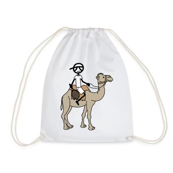 Pallino von Arabien - Turnbeutel - Weiß - Vorne