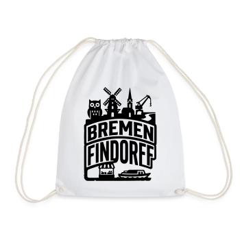 Brême Findorff – Maison & District - Sac de sport léger - blanc - Devant