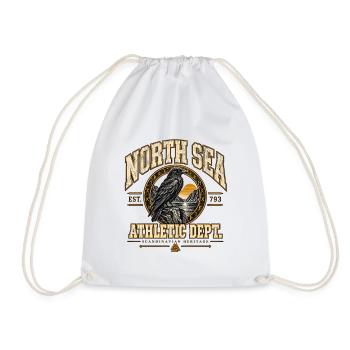 NORTH SEA ATHLETIC DEPT. - Turnbeutel - Weiß - Vorne