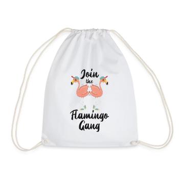 flamant - Sac de sport léger - blanc - Devant