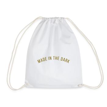 MADE IN THE DARK - Motivation - Drawstring Bag - white - Front