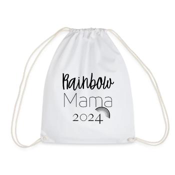 Rainbow Mama 2024 - Drawstring Bag - white - Front