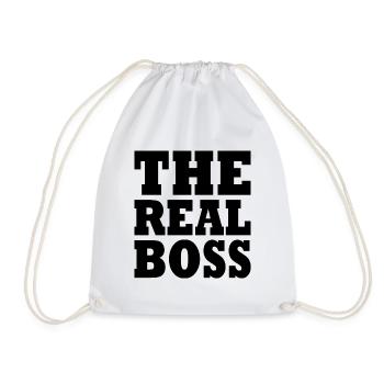 The real boss - Sac de sport léger - blanc - Devant