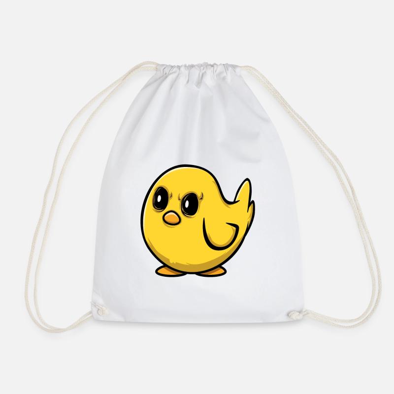 Poussin en colère - Sac de sport léger - blanc