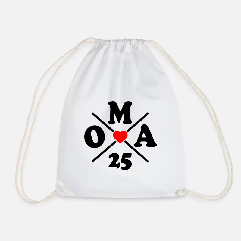 Oma 2025 - Turnbeutel - Weiß
