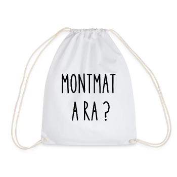 montma a ra - Sac de sport léger - blanc - Devant