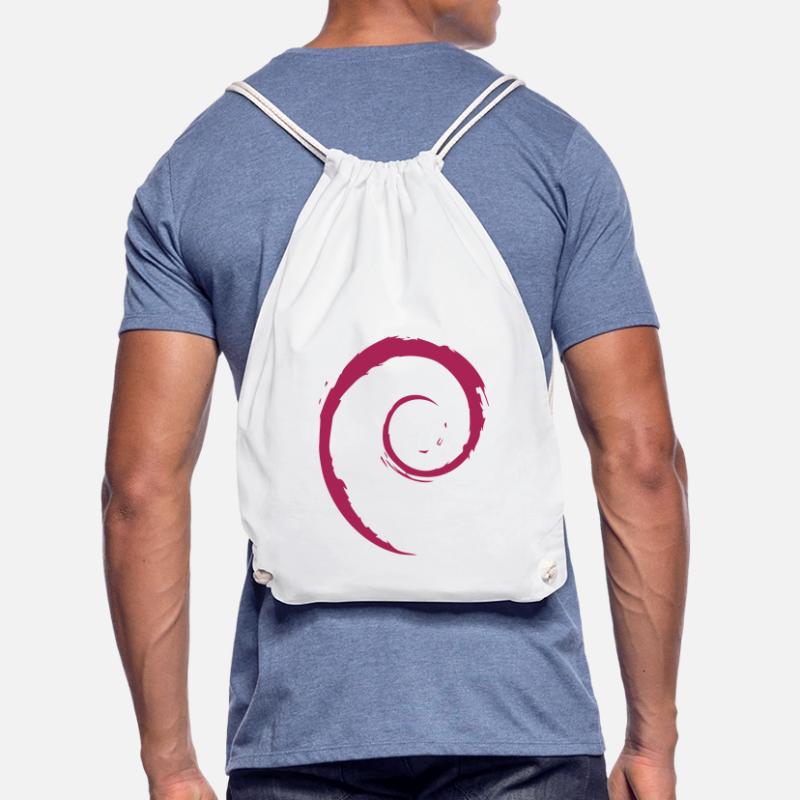 Système d’exploitation Linux Spiral PC Gift IT Idea Sac de sport léger