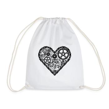Vélo mon amour - Sac de sport léger - blanc - Devant