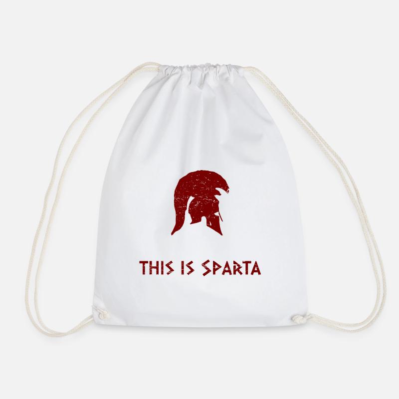 This is Sparta - Turnbeutel - Weiß