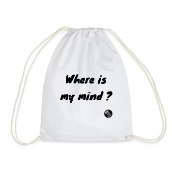 Where is my mind ? Pixies - Rock! - Drawstring Bag - white - Front
