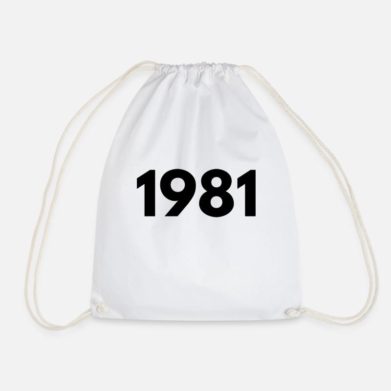 1981 - Turnbeutel - Weiß
