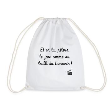 Les Visiteurs : Réplique culte - Humour noir - Sac de sport léger - blanc - Devant