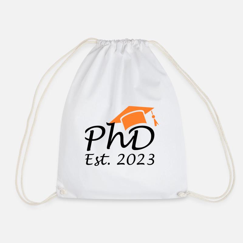 Abschluss Doktor PhD Est 2023 - Turnbeutel - Weiß