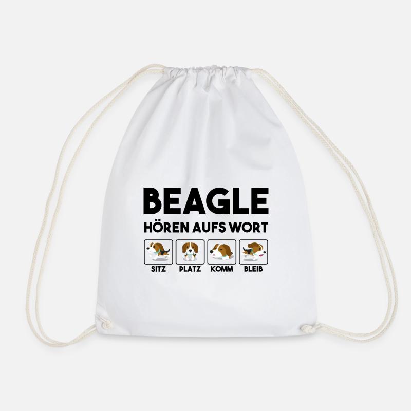 beagle - Sac de sport léger - blanc