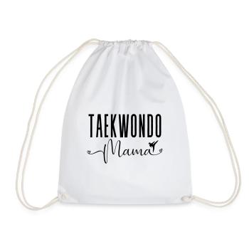Arts Martiaux Femmes Sport Drôle Taekwondo Mama - Sac de sport léger - blanc - Devant