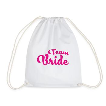 Mariée d’équipe - Sac de sport léger - blanc - Devant