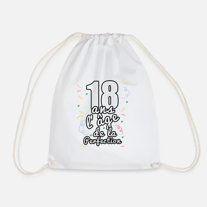 18 ans - Sac de sport léger - blanc