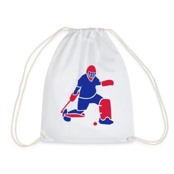 gardien de hockey sur gazon - Sac de sport léger - blanc - Devant