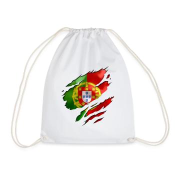 football pays portugais - Sac de sport léger - blanc - Devant