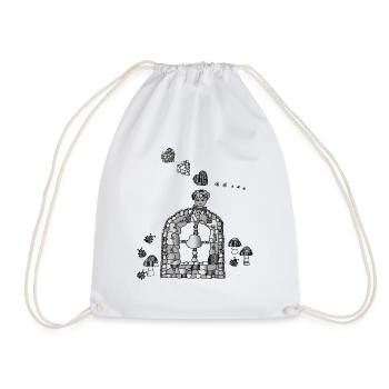 Magic Gate Lapis - The of Orbis - Drawstring Bag - white - Front