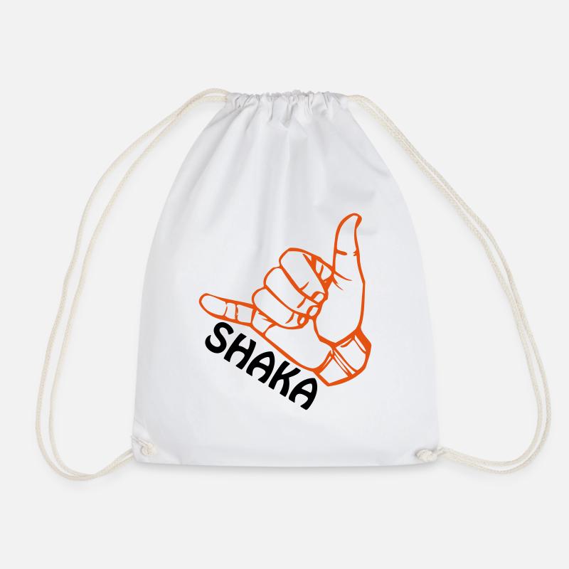 Shaka - Turnbeutel - Weiß