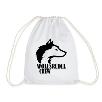 wolfsrudel_crew_01 - Turnbeutel - Weiß - Vorne